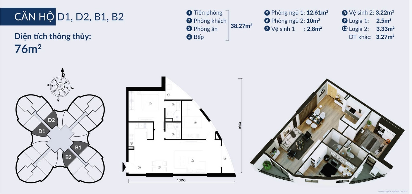 Thiet Ke Can Ho The Queen Giai Phong 1